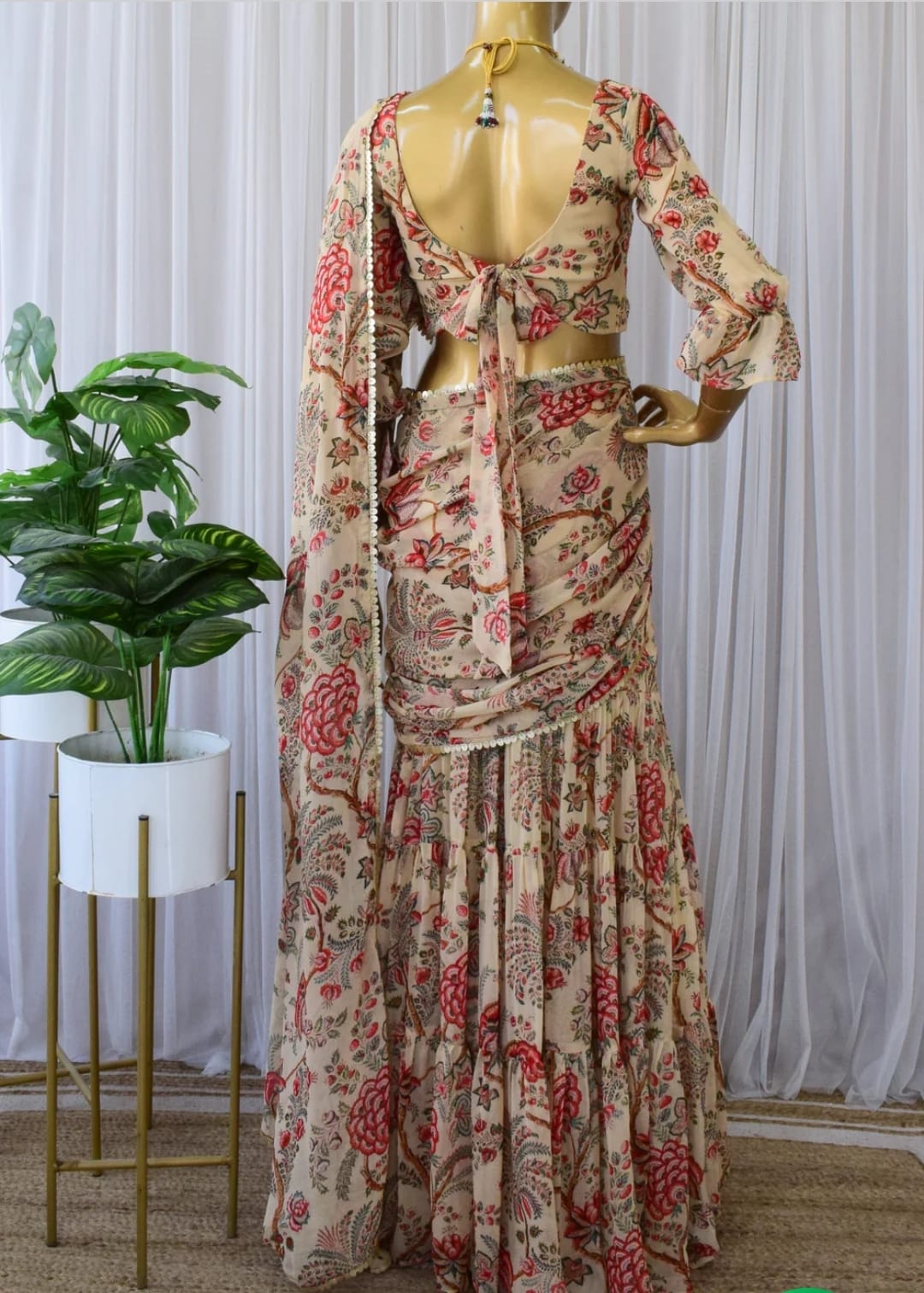 Stunning Sharara Saree