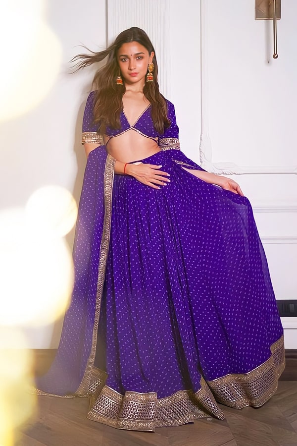 Alia Bhatt Ritualistic Lehenga Choli