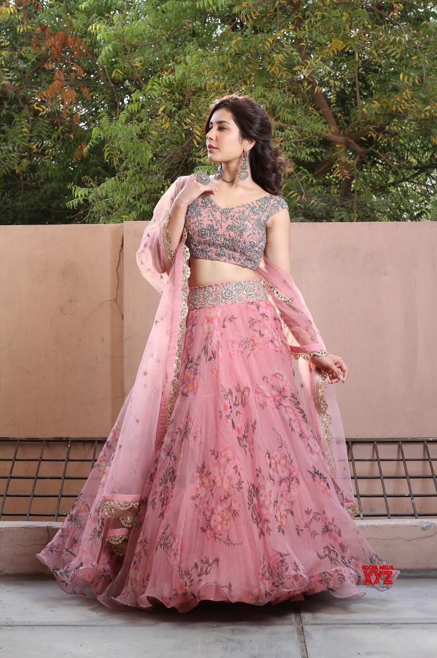 Blooming Pink Lehenga Choli