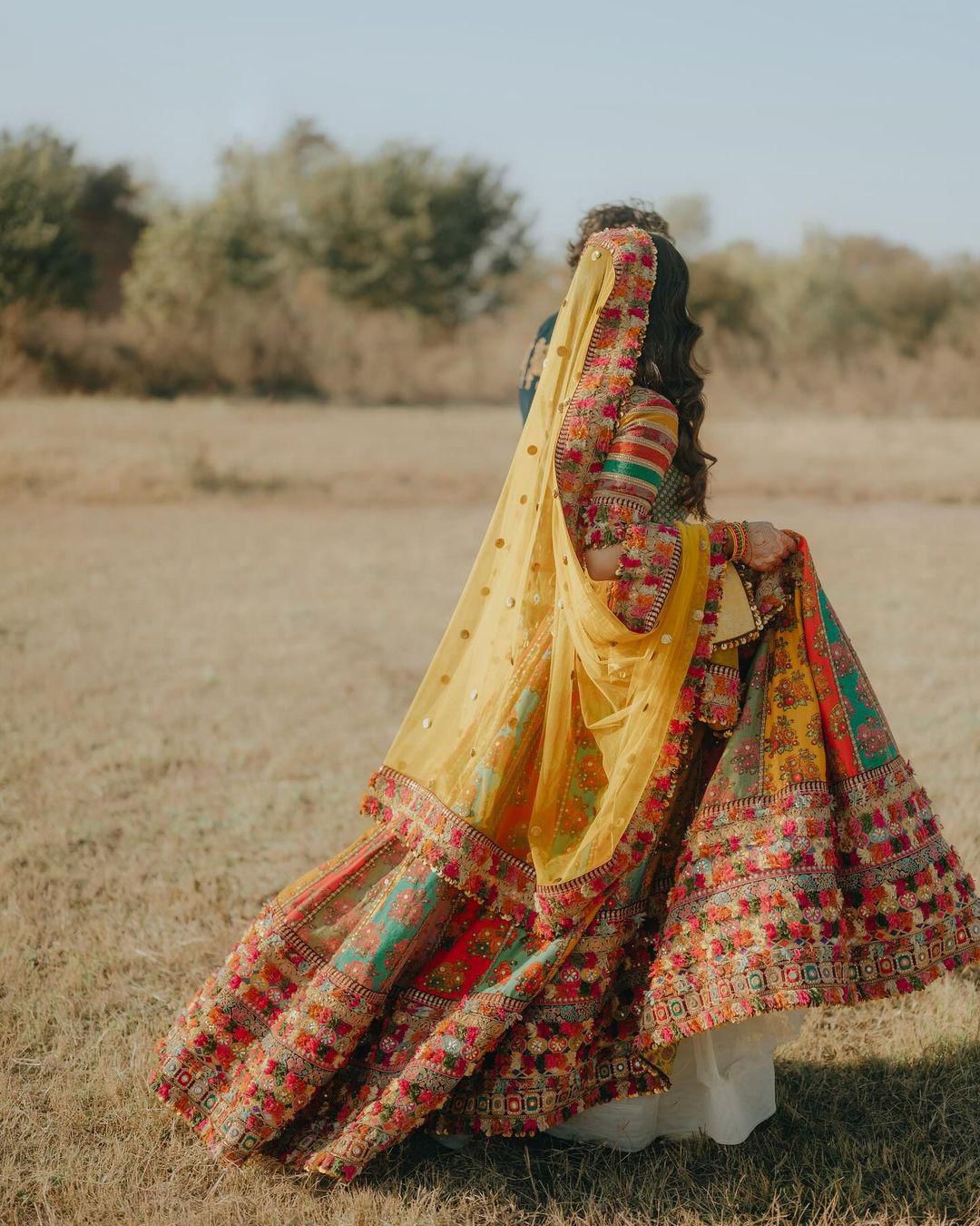 Stylish Multicolored Lehenga Choli