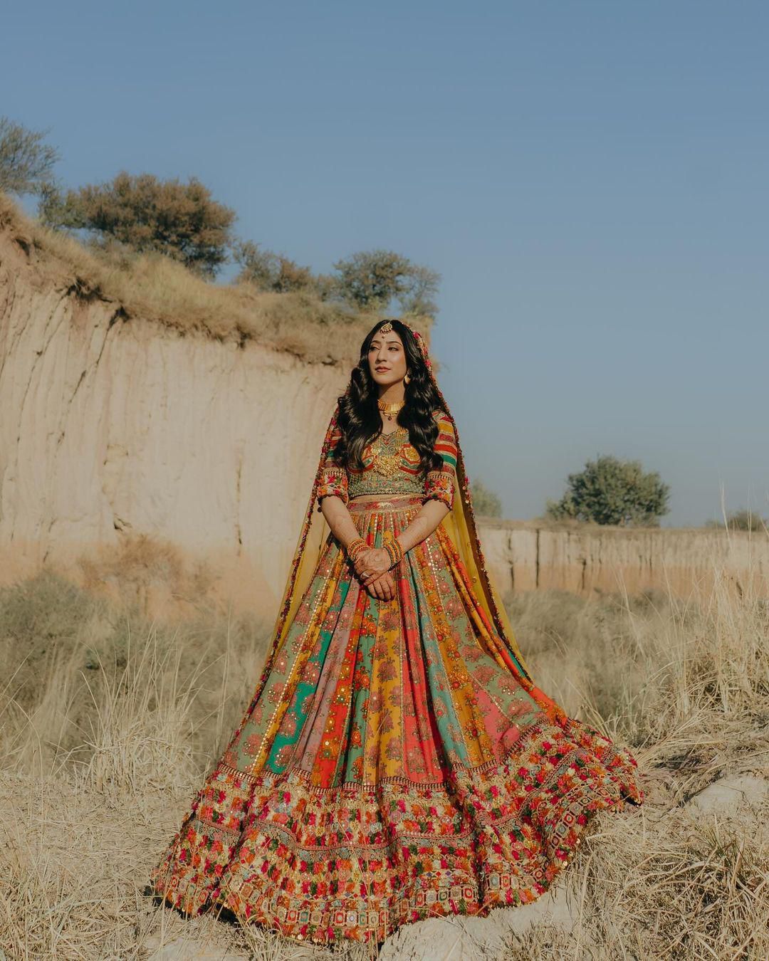 Stylish Multicolored Lehenga Choli