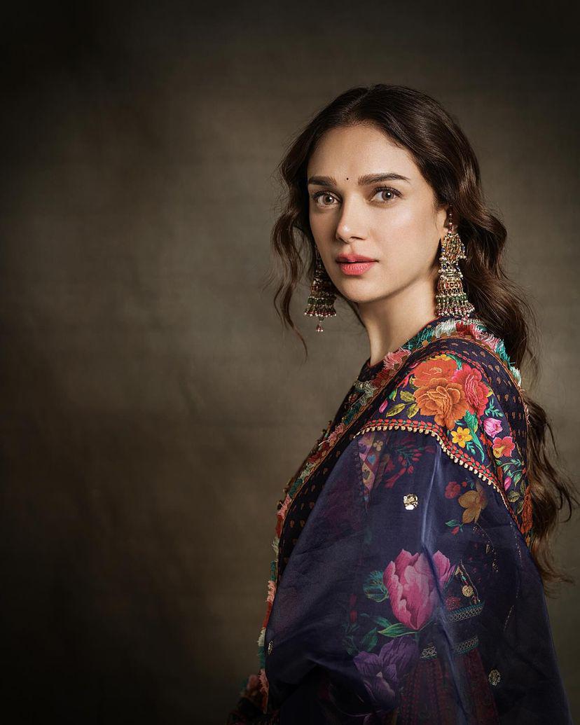 Mystic Blooms Gown With Dupatta
