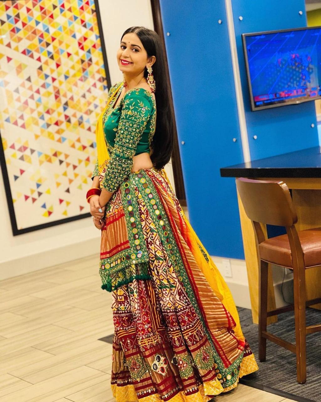 Navdurga Poshak Navratri Lehenga Choli