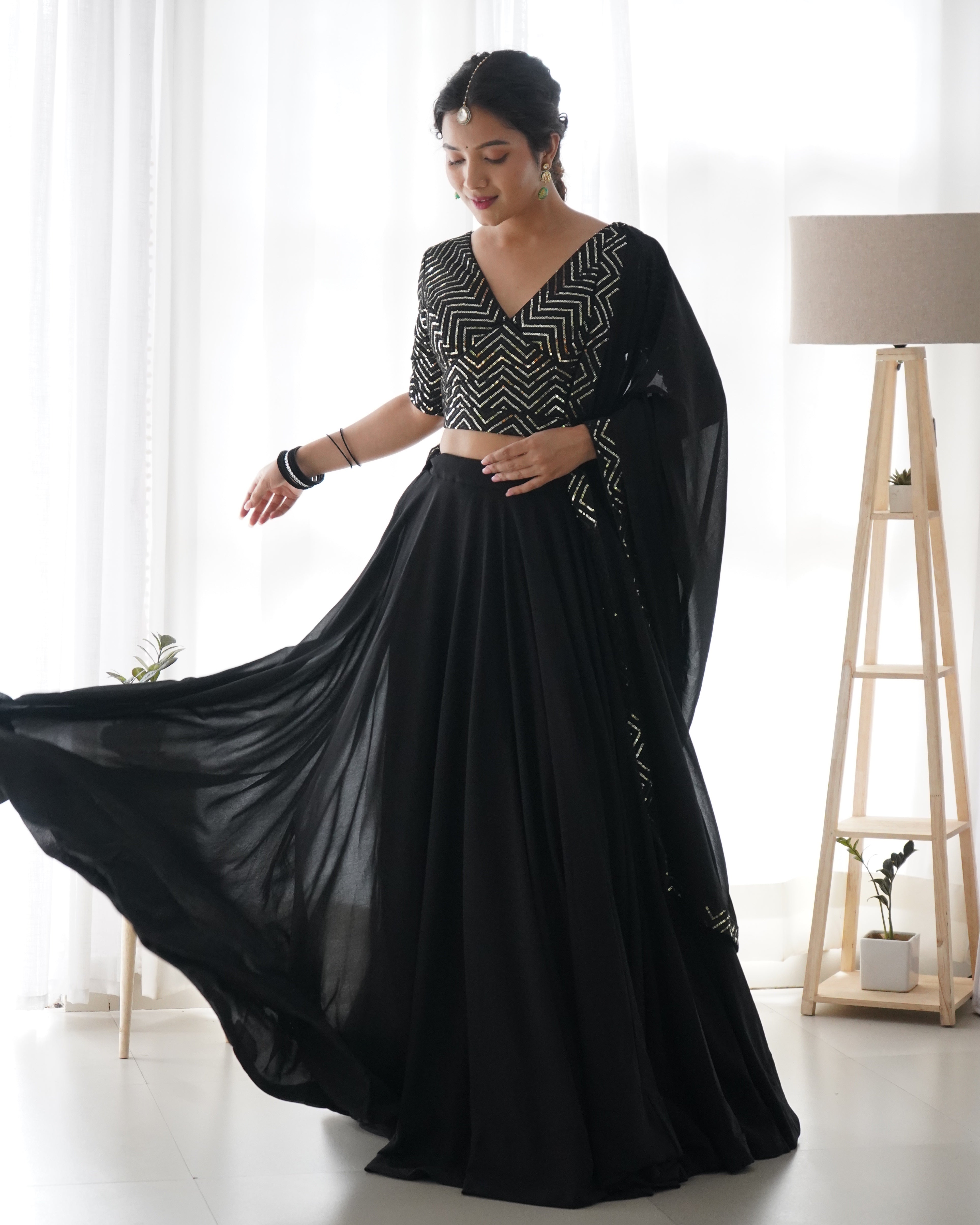 Magnificent Georgette Lehenga Choli