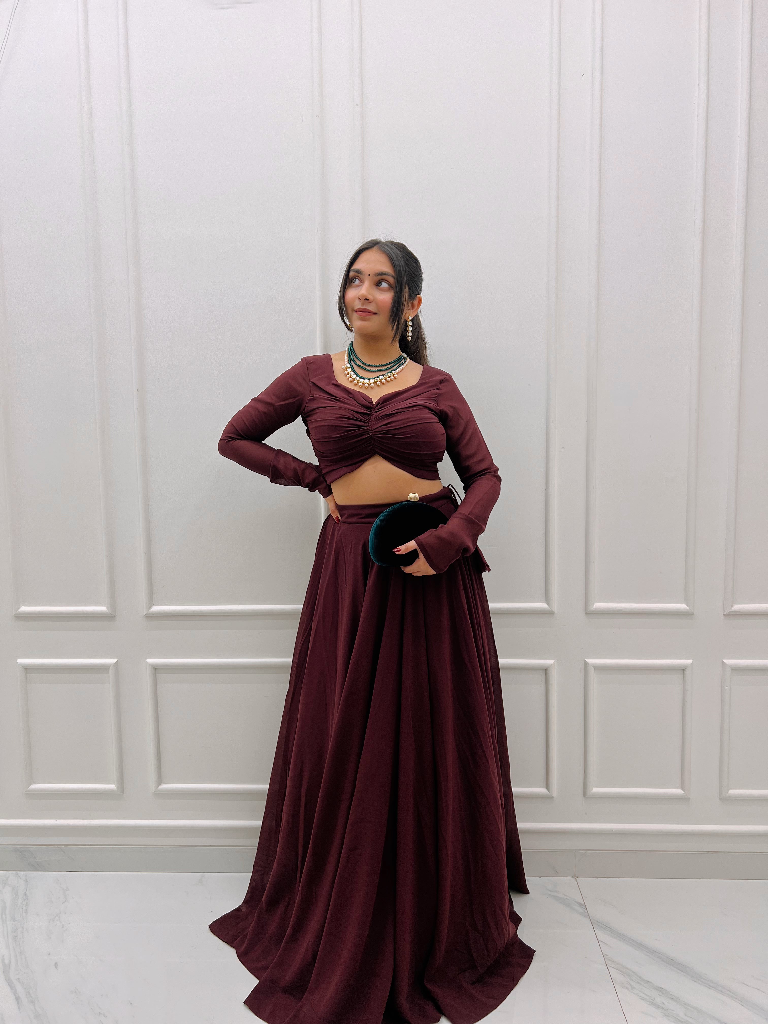 Minimal Style Lehenga Choli