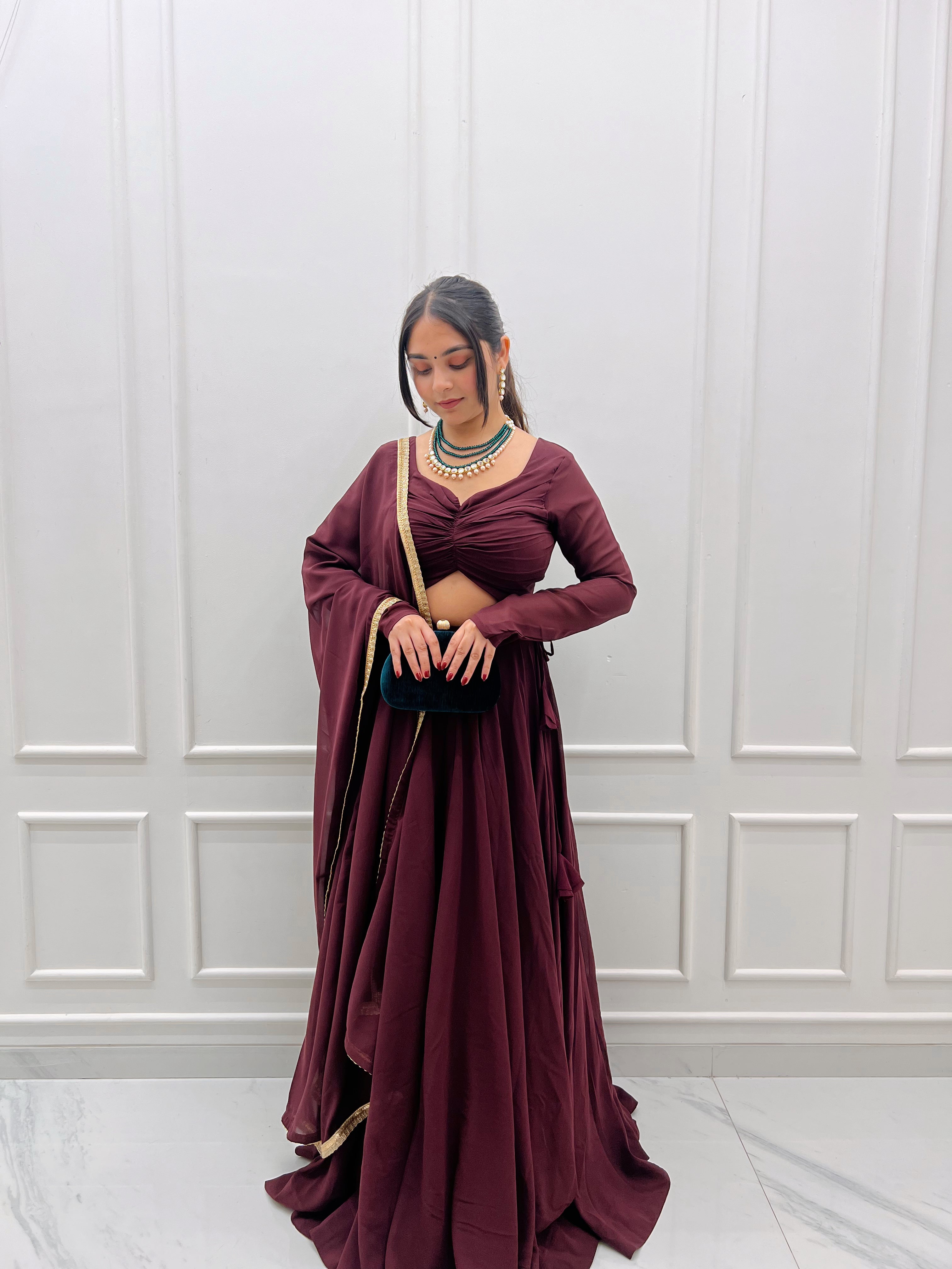 Minimal Style Lehenga Choli