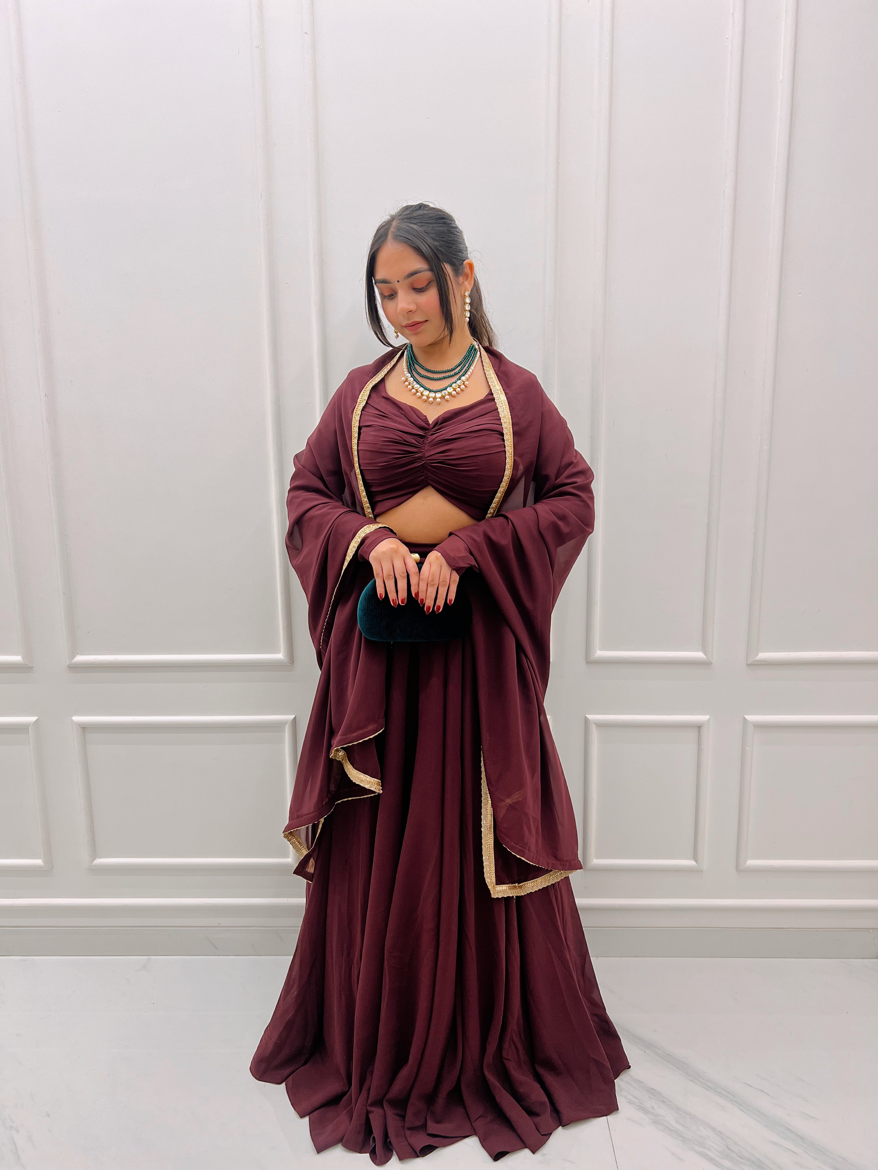 Minimal Style Lehenga Choli