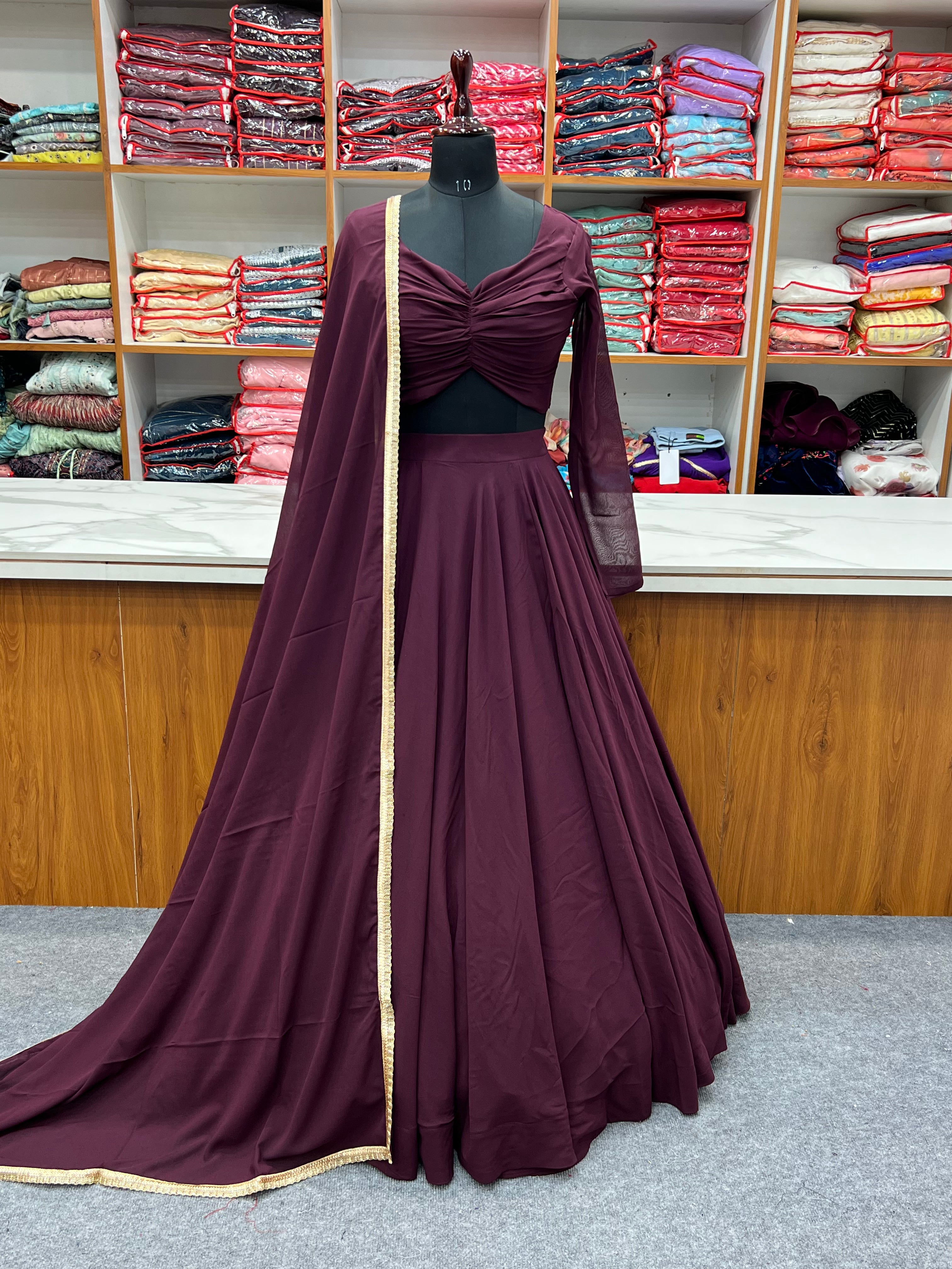 Minimal Style Lehenga Choli