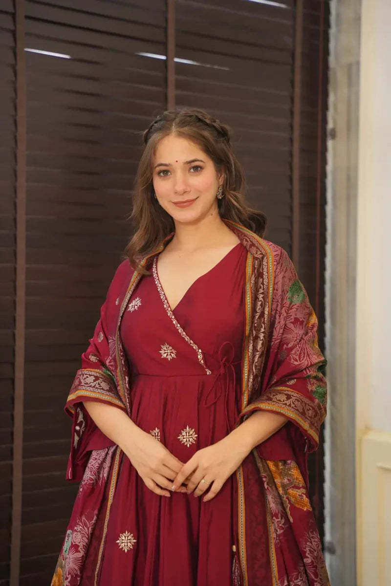 Mughal Silk Heritage Salwar Suit