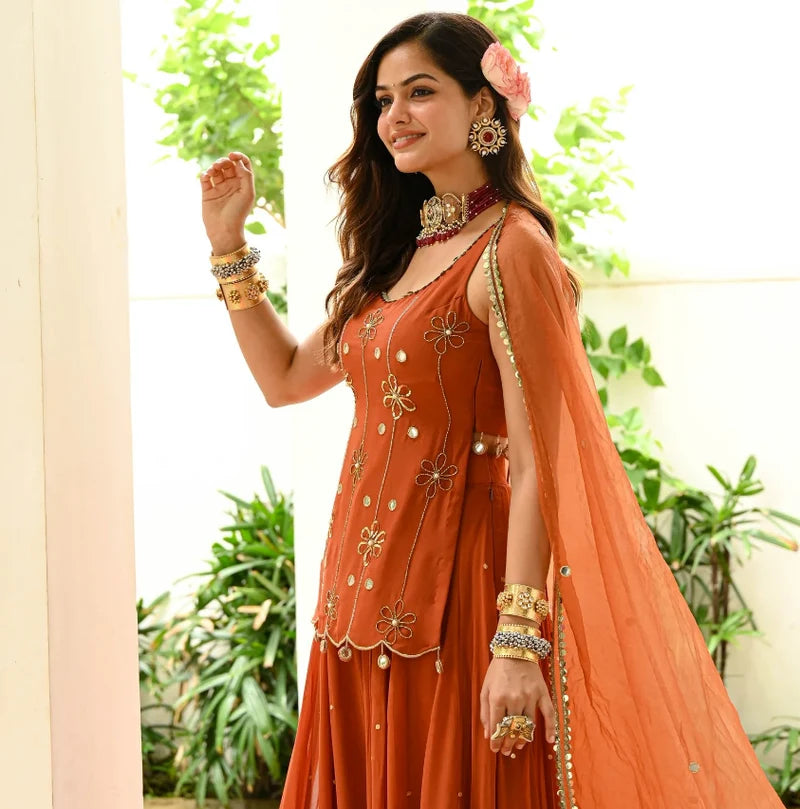 Samyukta Shobha Sharara Suit