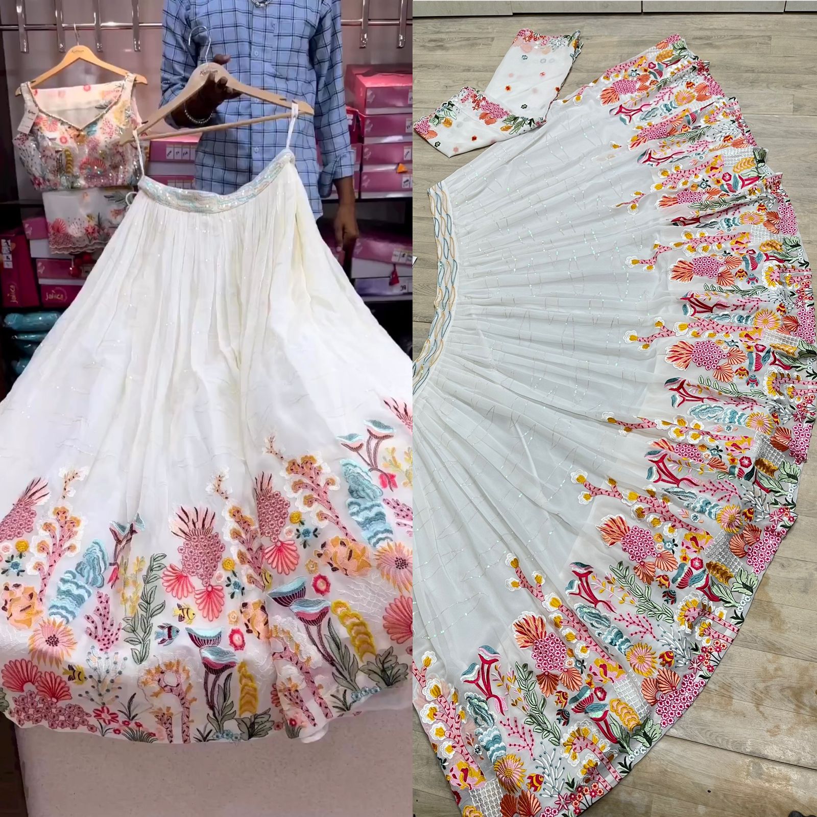 Lively Colored Lehenga Choli