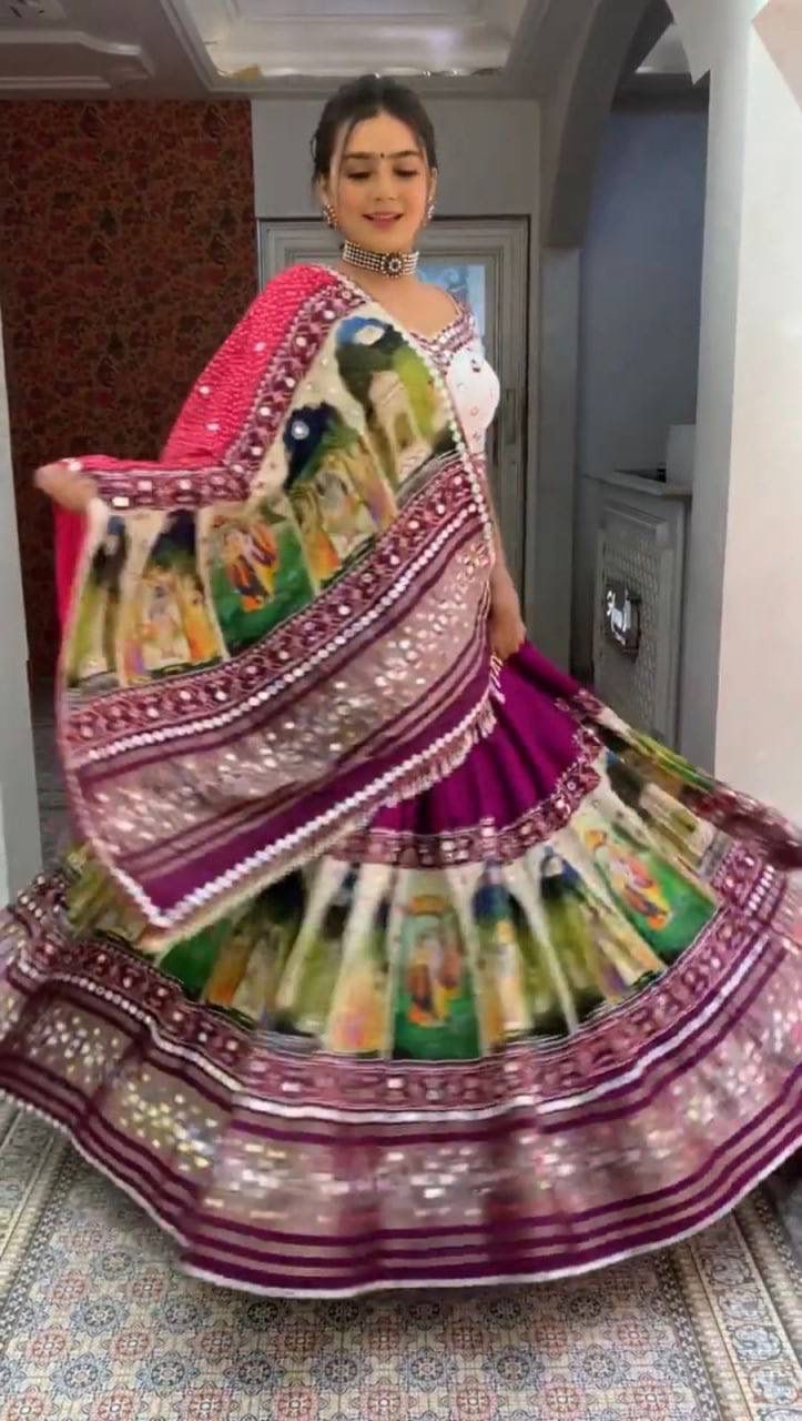 Handcrafted Traditional Navratri Lehenga Choli