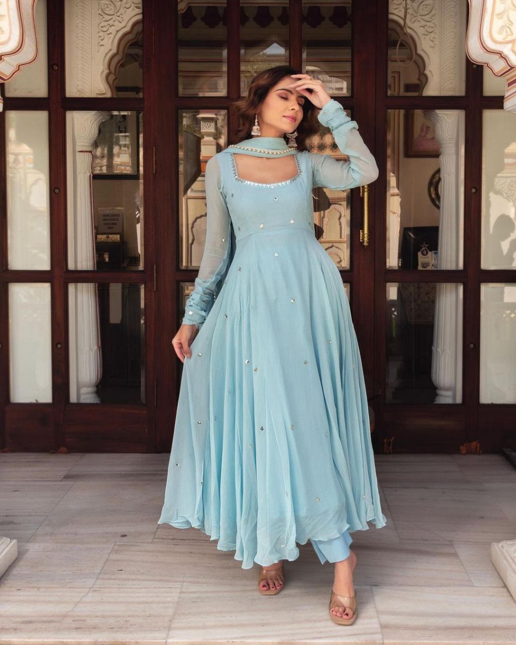 Vritti Grace Anarkali Suit Vritti Grace Anarkali Suit