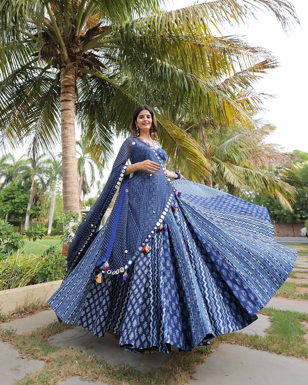 Noori Navratri Lehenga Choli With Store Images