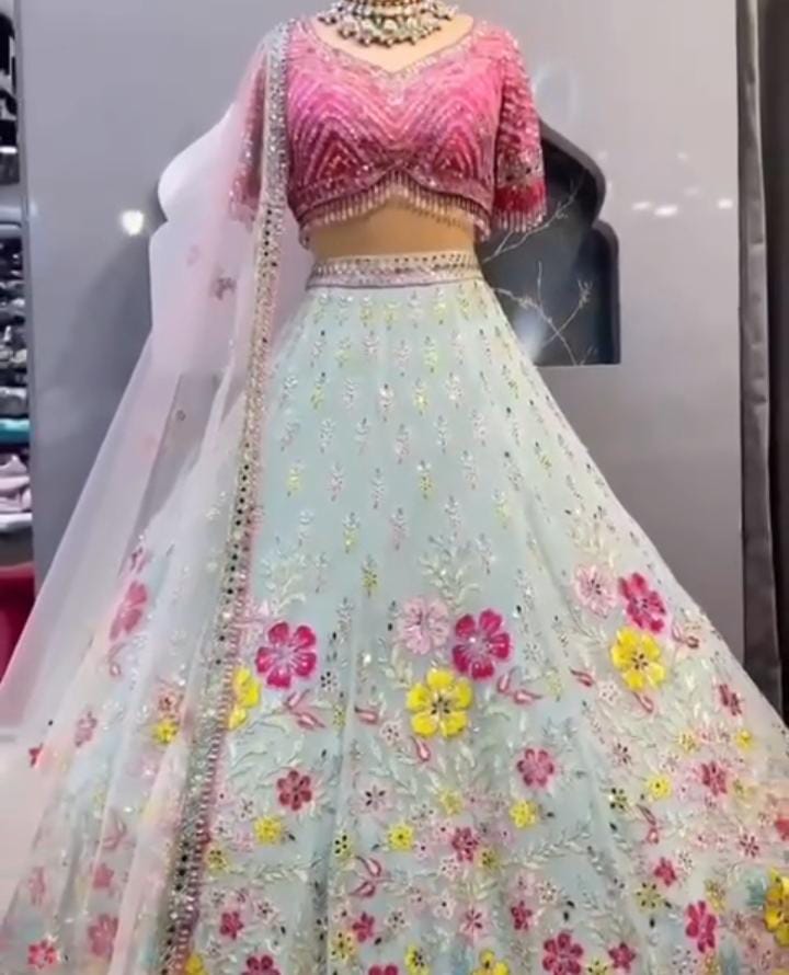 Cyra Blooming Elegance Lehenga