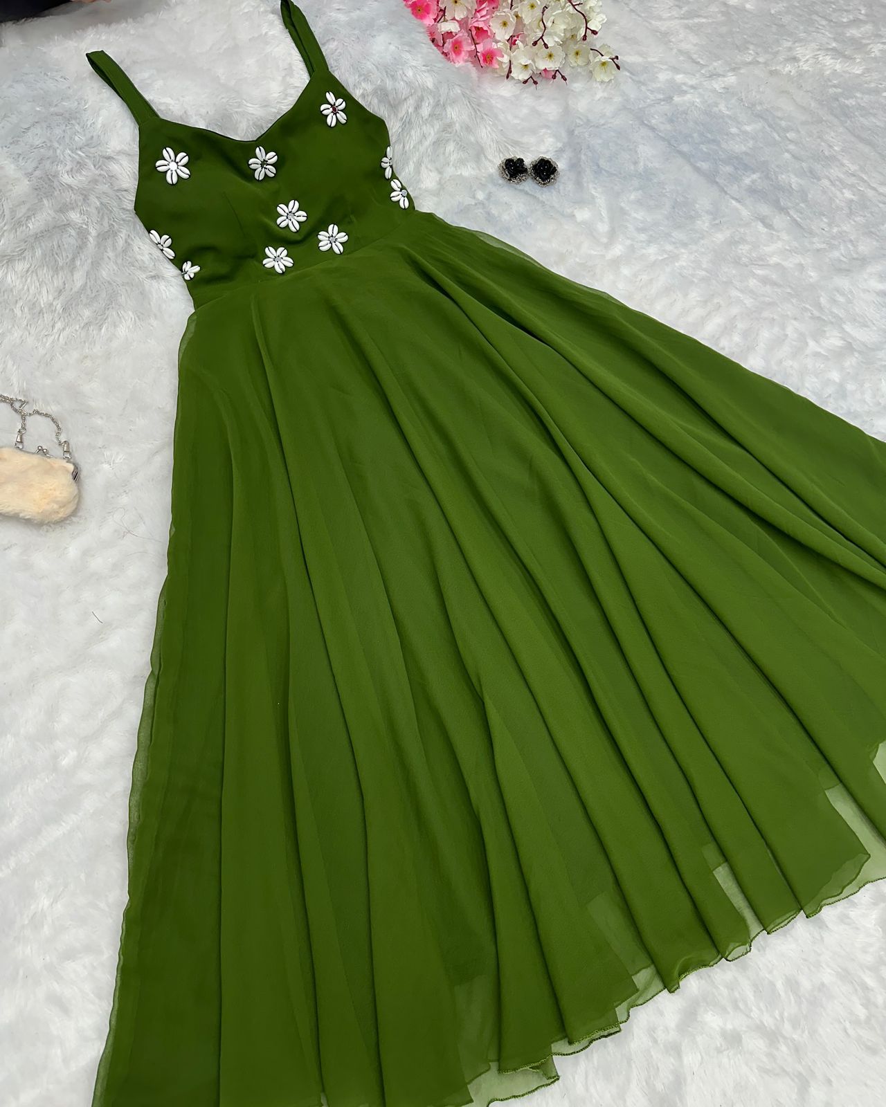 Easy Festival Flared Gown
