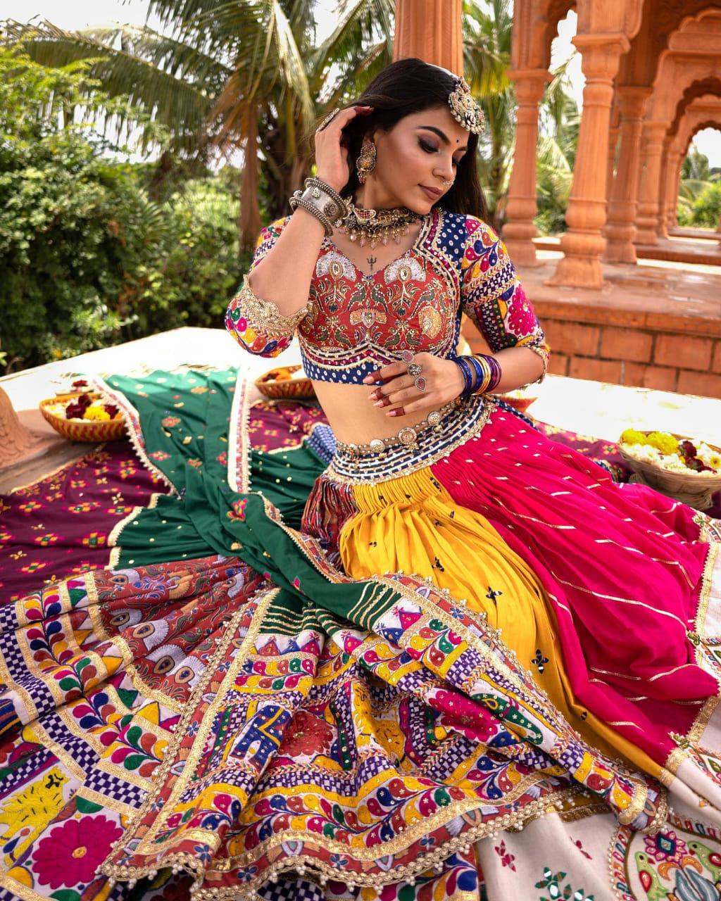 Bohemian Rhapsody Navratri Lehenga