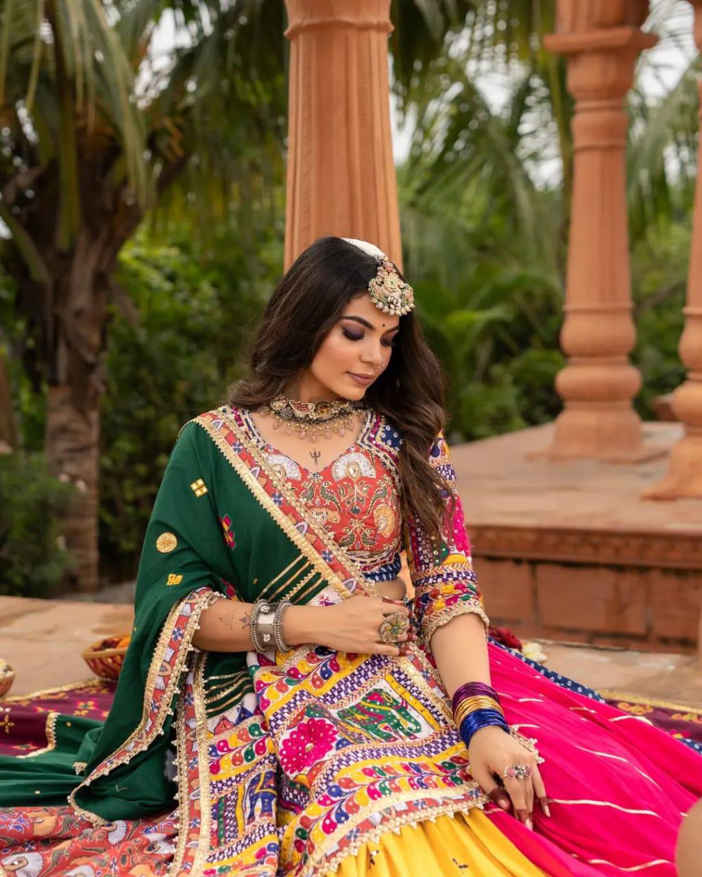 Bohemian Rhapsody Navratri Lehenga