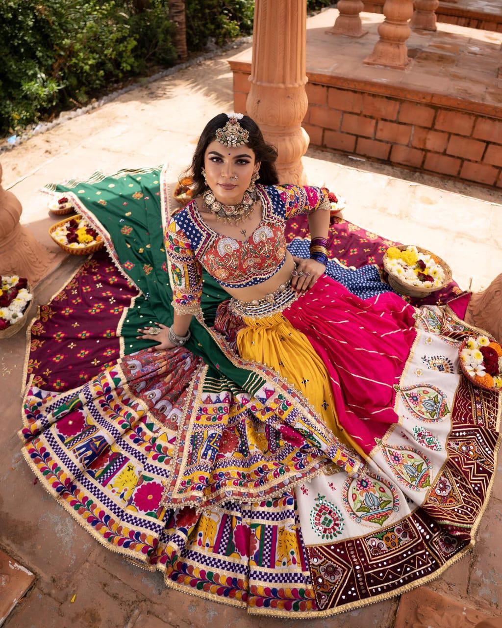 Bohemian Rhapsody Navratri Lehenga