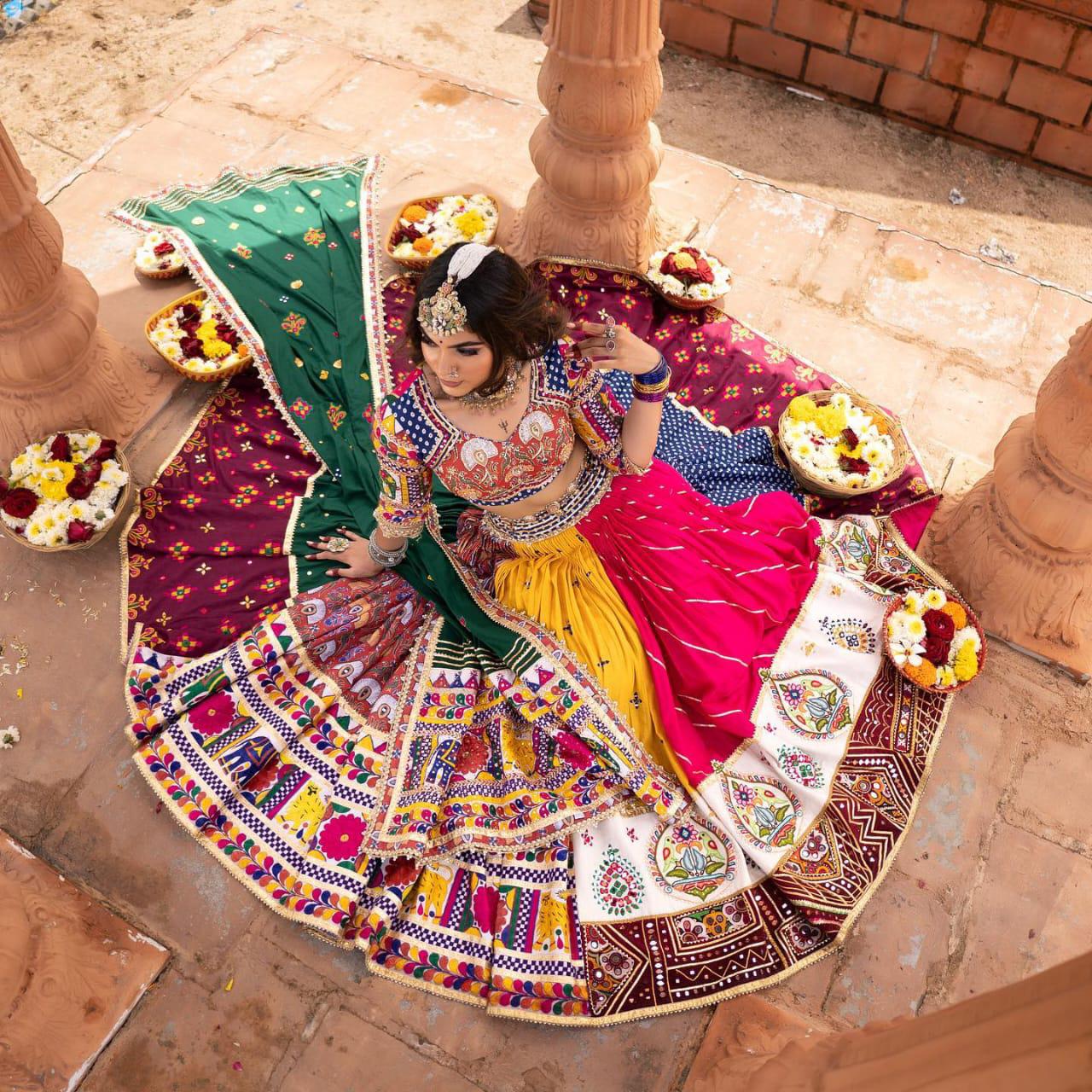 Bohemian Rhapsody Navratri Lehenga