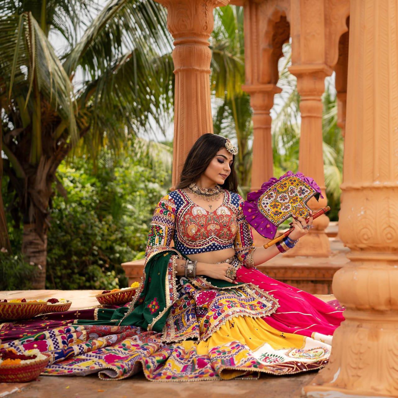 Bohemian Rhapsody Navratri Lehenga