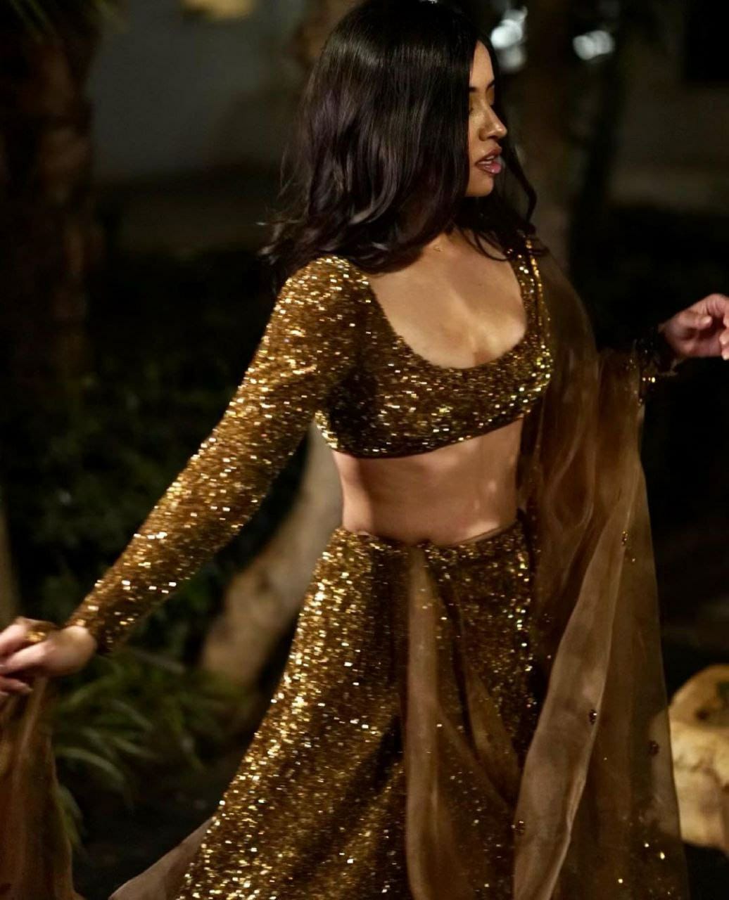 Dazzling Silk Lehenga Set