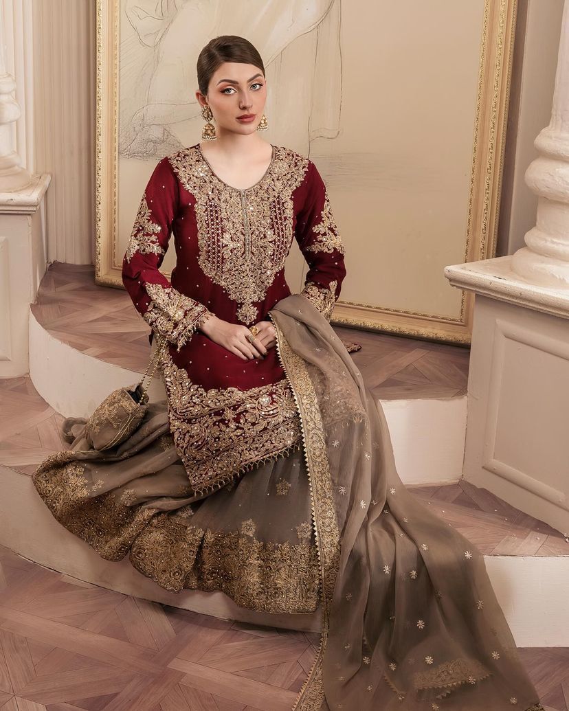 Ethnic Sequins Sharara