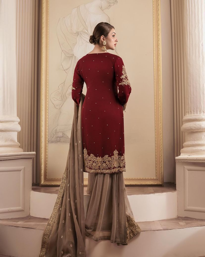 Ethnic Sequins Sharara