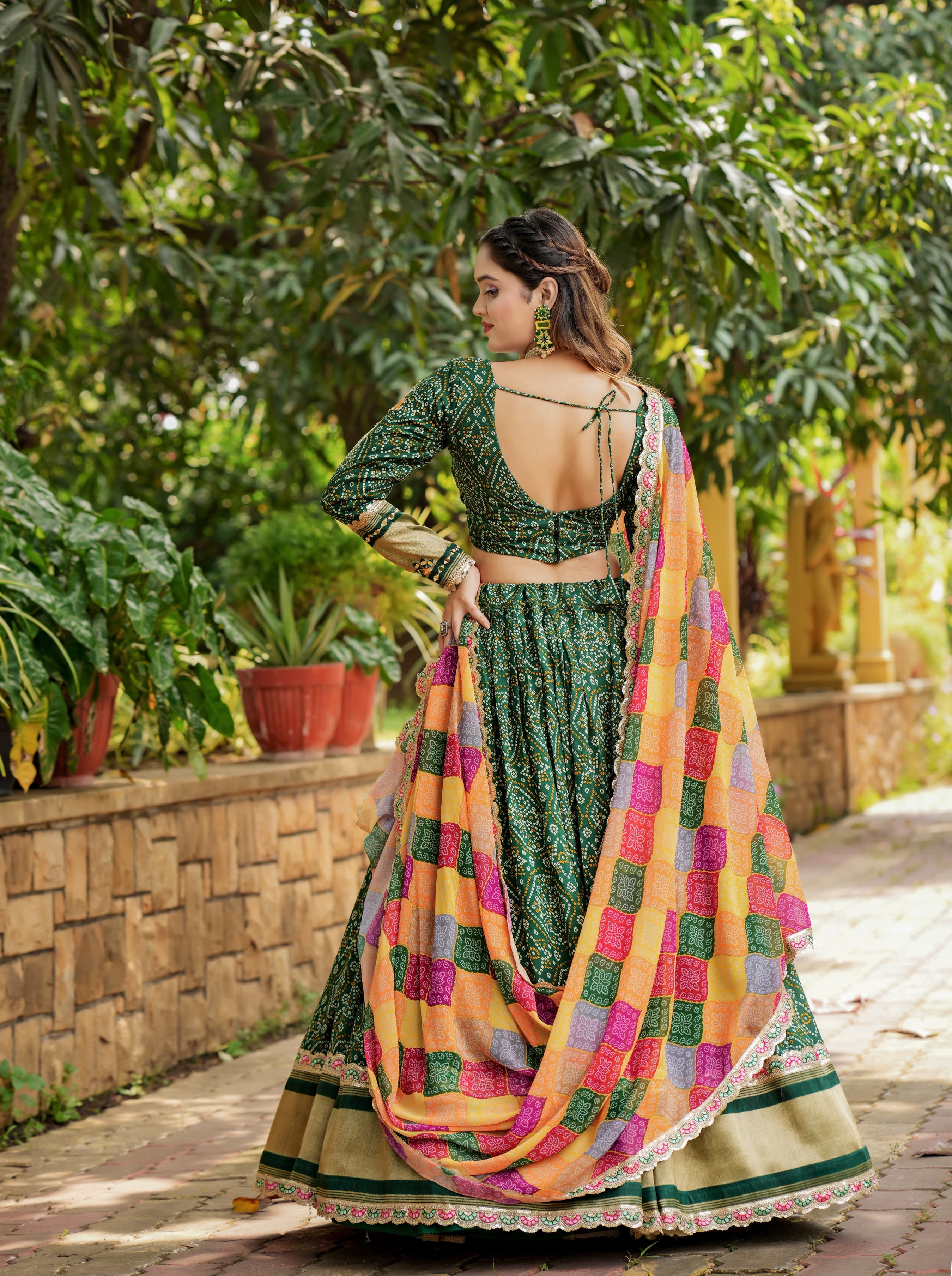 Ethereal Elegance Navratri Lehenga Choli
