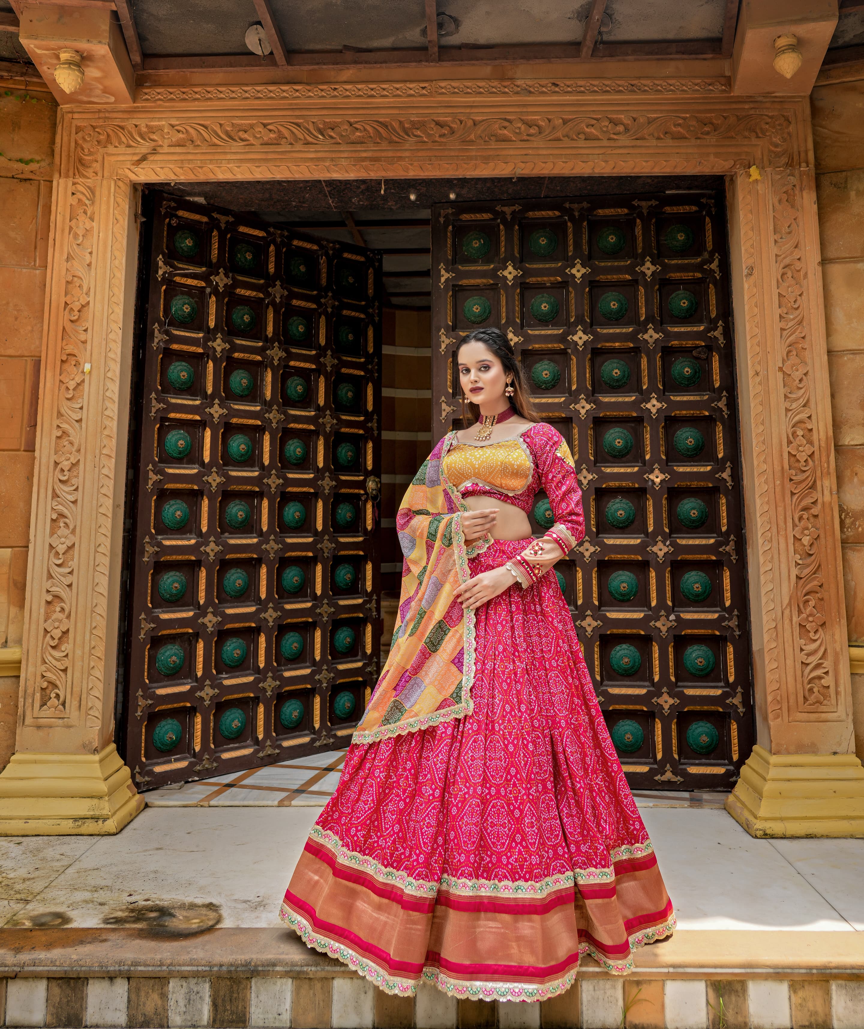 Ethereal Elegance Navratri Lehenga Choli
