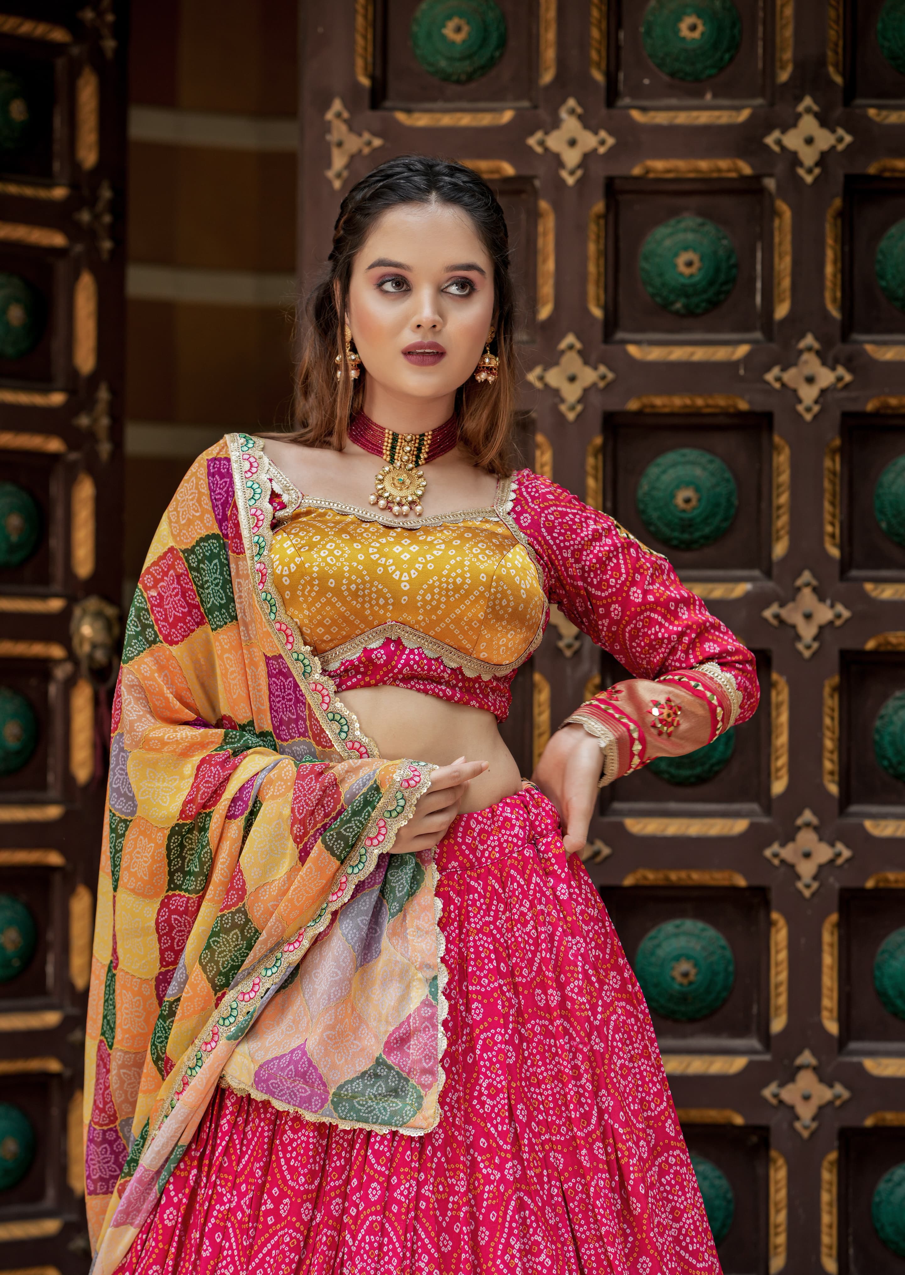 Ethereal Elegance Navratri Lehenga Choli
