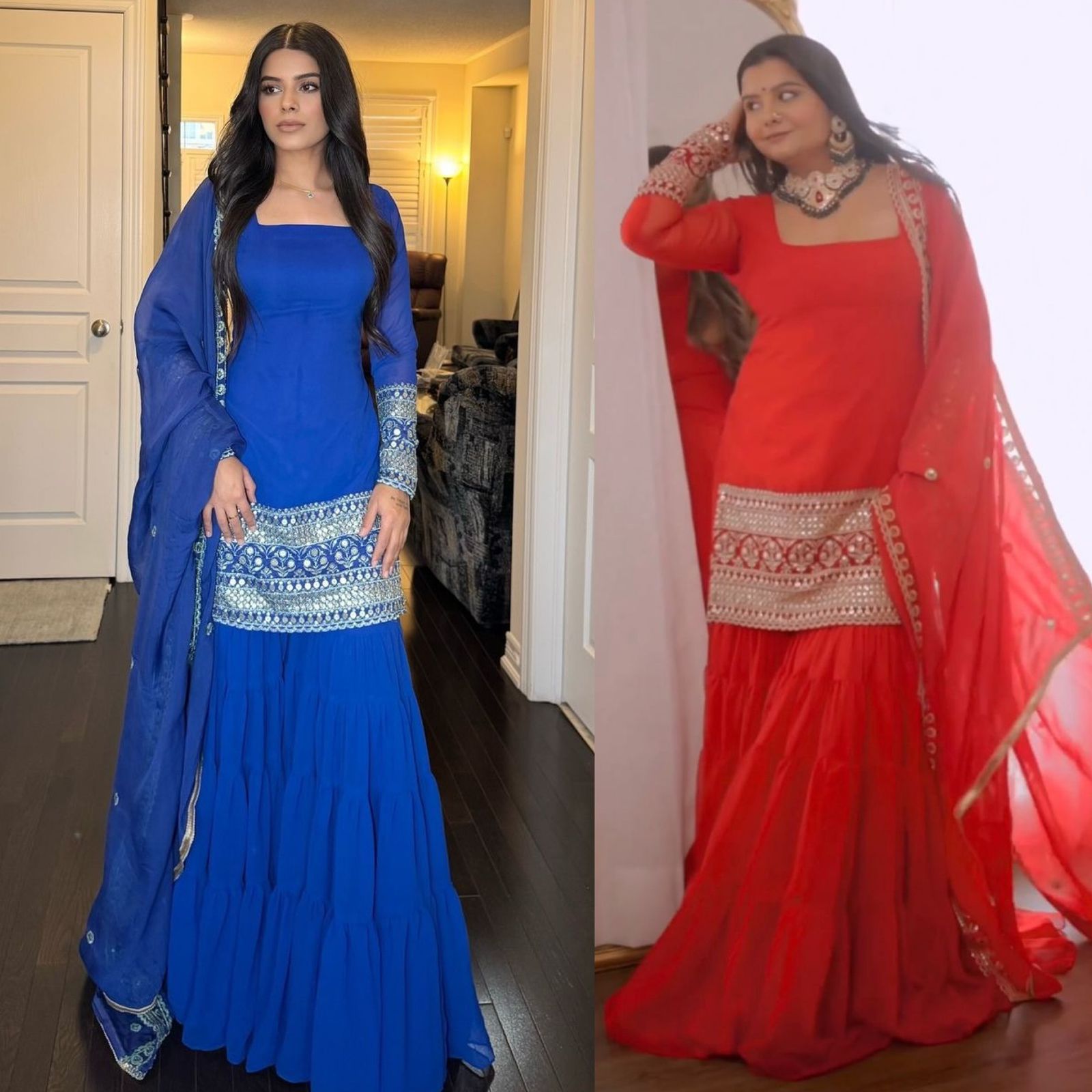 Mirzae-Ruhani Sharara Set