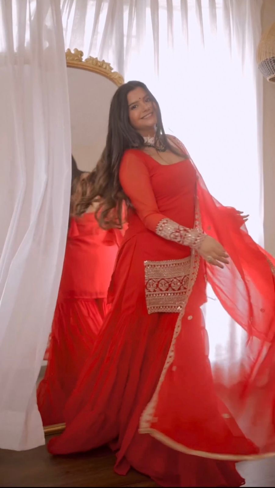 Mirzae-Ruhani Sharara Set
