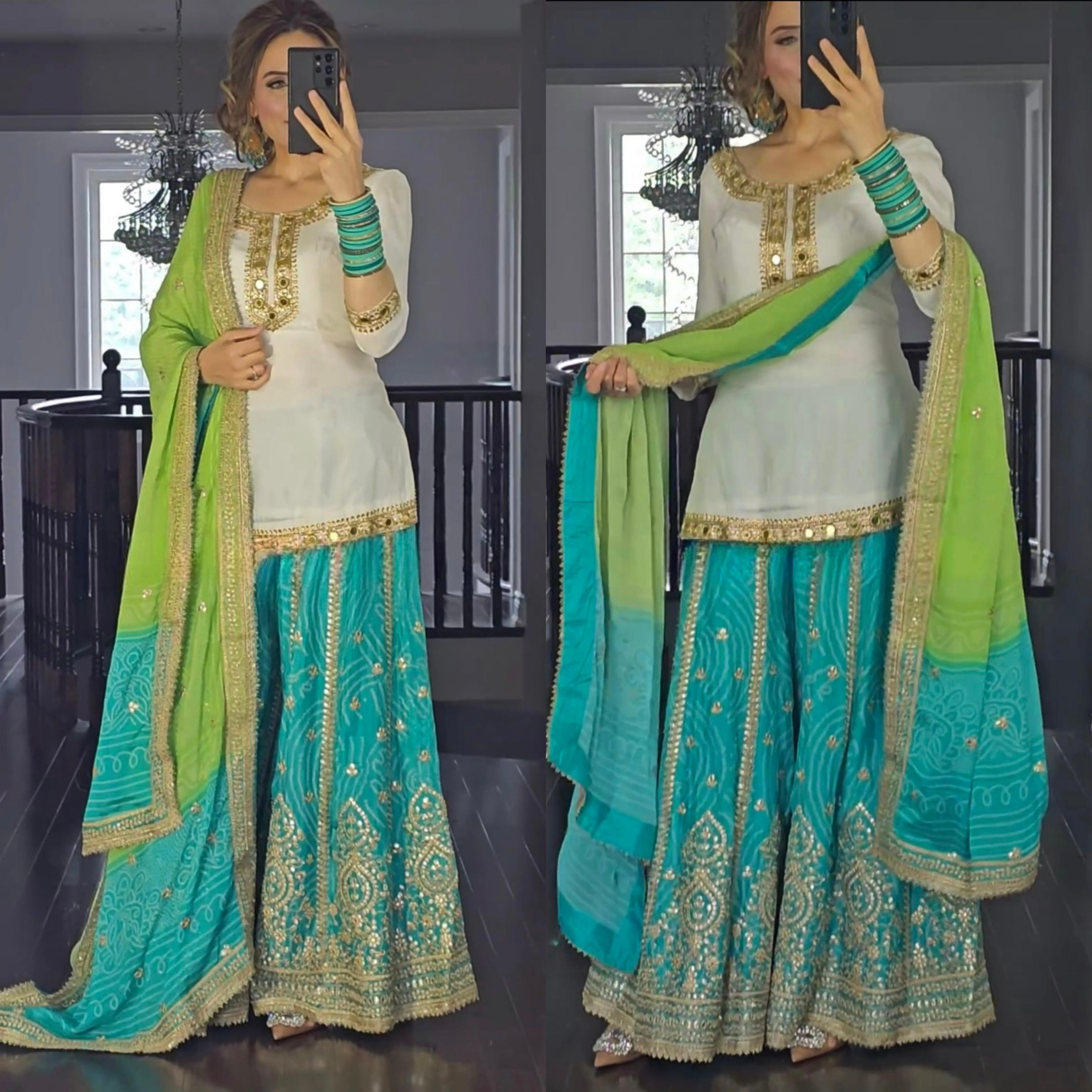 Zara-e-Naz Sharara Set