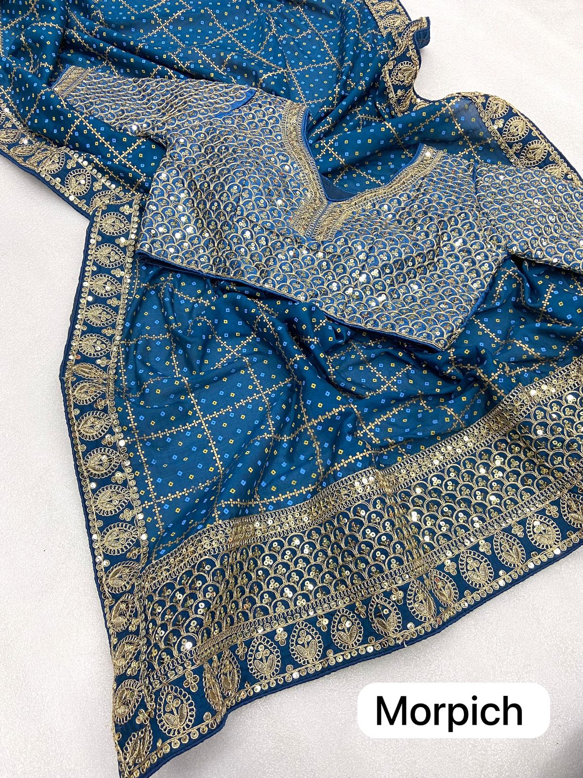 Ruby Reverence Saree