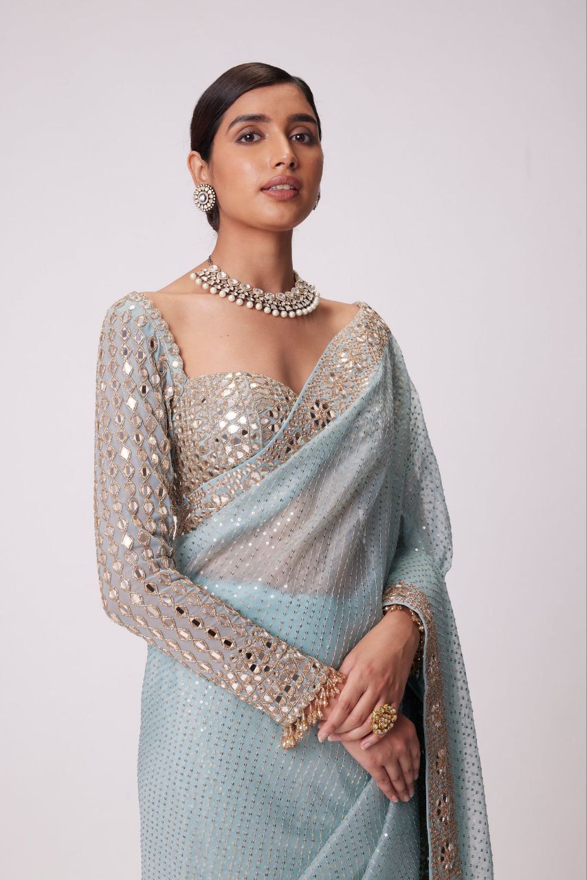Mirror Mystique Saree