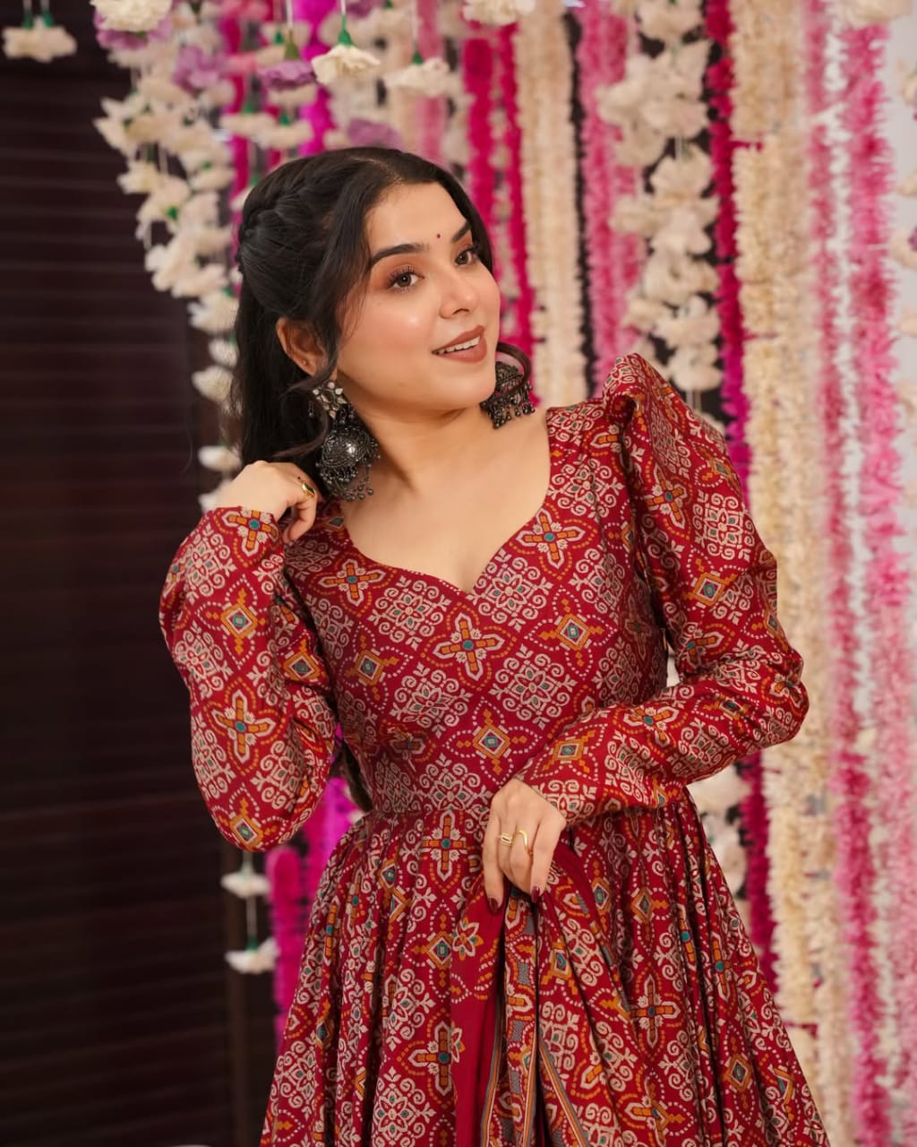Dazzle Anarkali Set