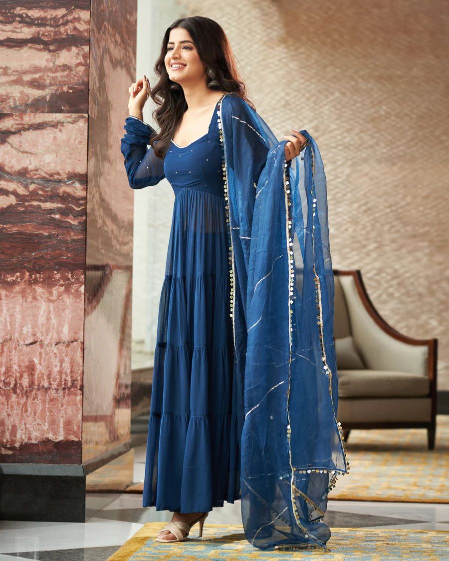 Gulzar Anarkali Set