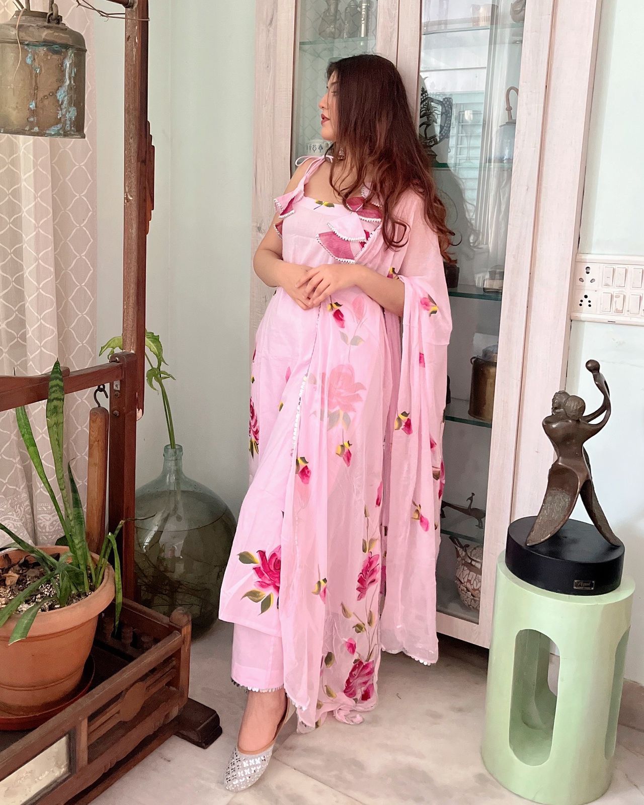 Floral Mirage Salwar Suit Set