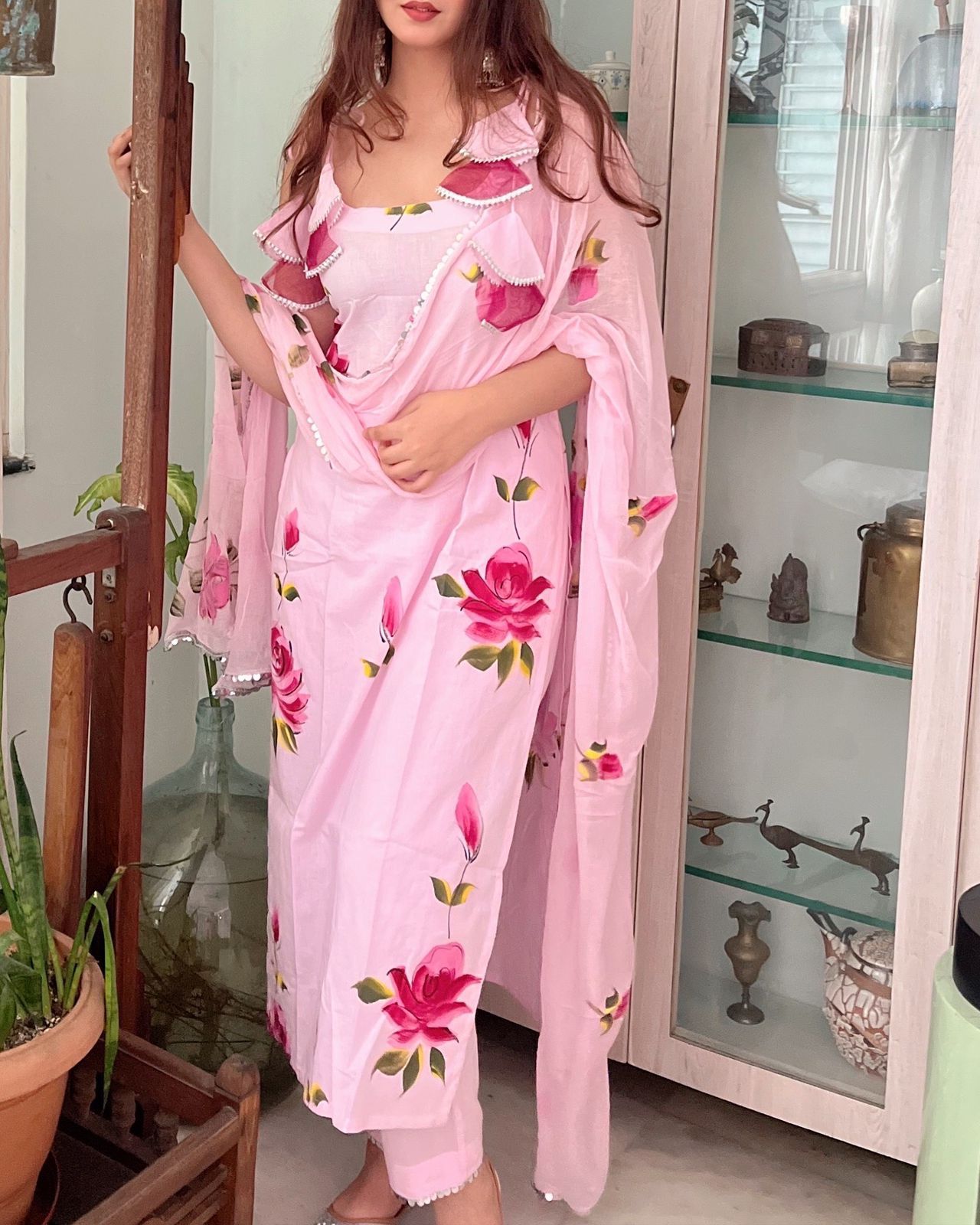 Floral Mirage Salwar Suit Set