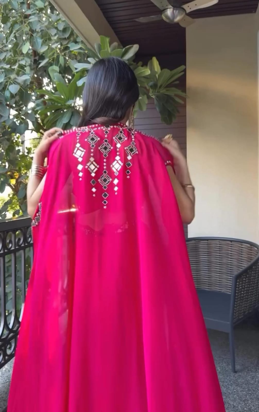 Razzle Pink Three Piece Jacket Set