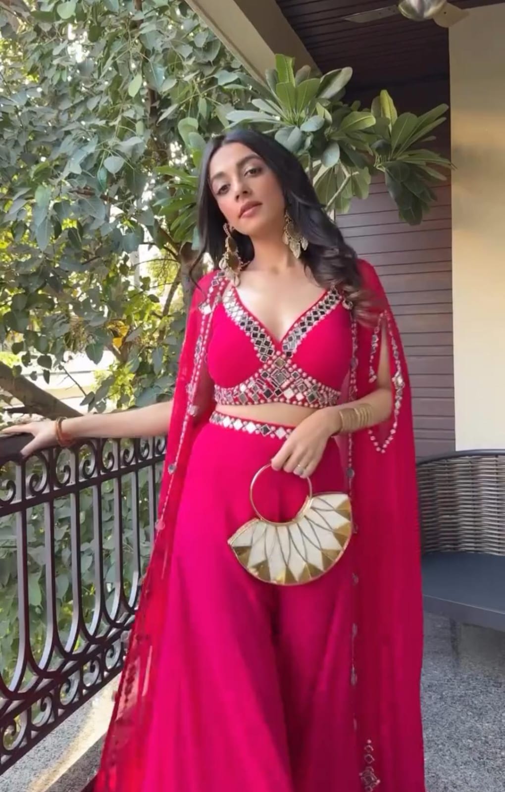 Razzle Pink Three Piece Jacket Set