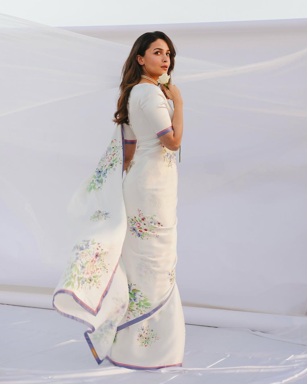 Alia Elegance Digital Print Saree