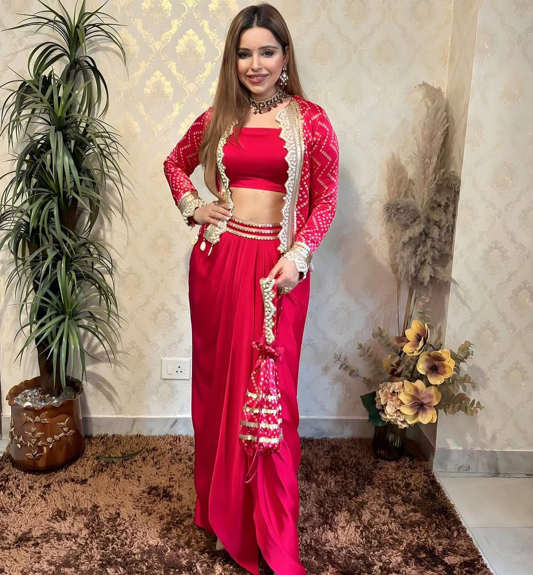 Spring Fling Dhoti Style Set