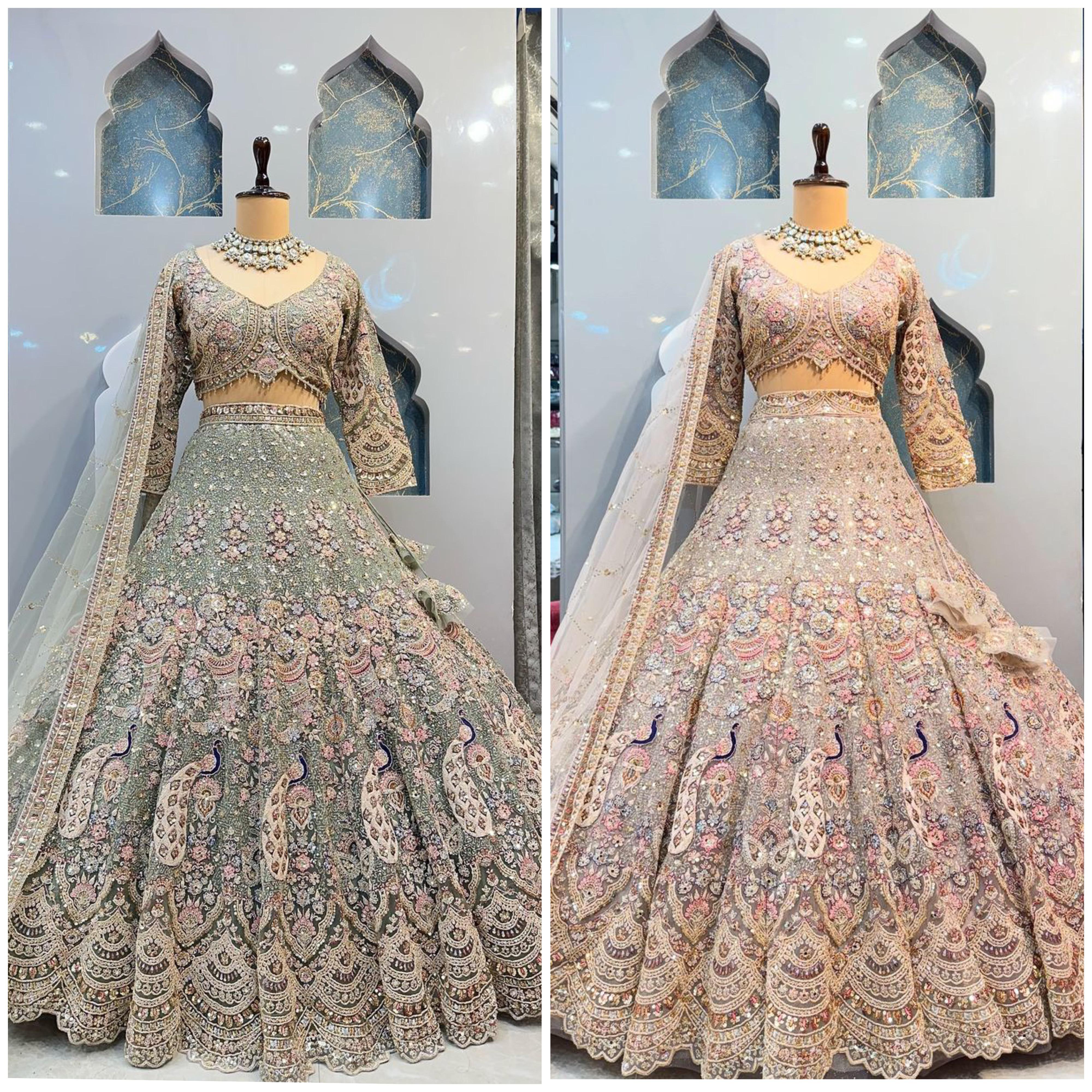 Peacock Dreamscape Lehenga Choli