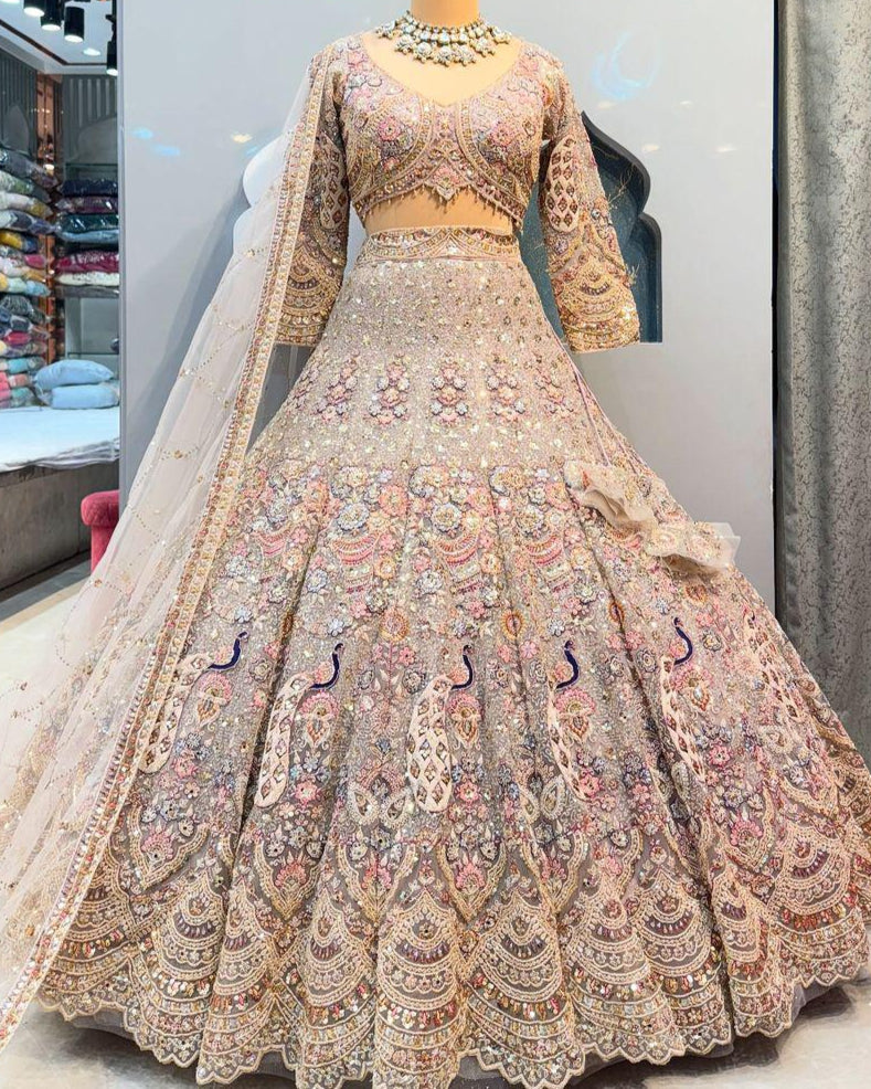 Peacock Dreamscape Lehenga Choli
