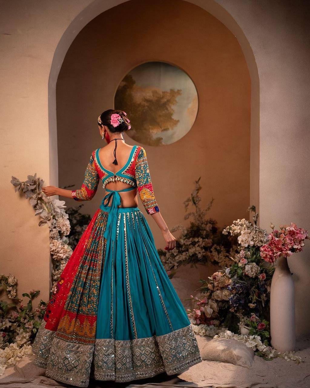 Nritya Nazaara Navratri Lehenga Choli