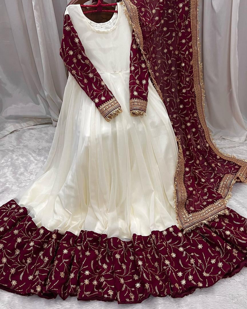 Nazakat Noor Anarkali Gown