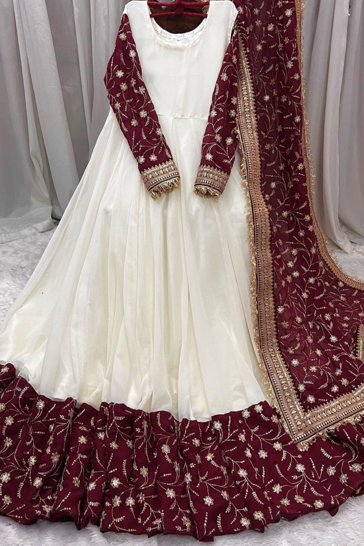 Nazakat Noor Anarkali Gown