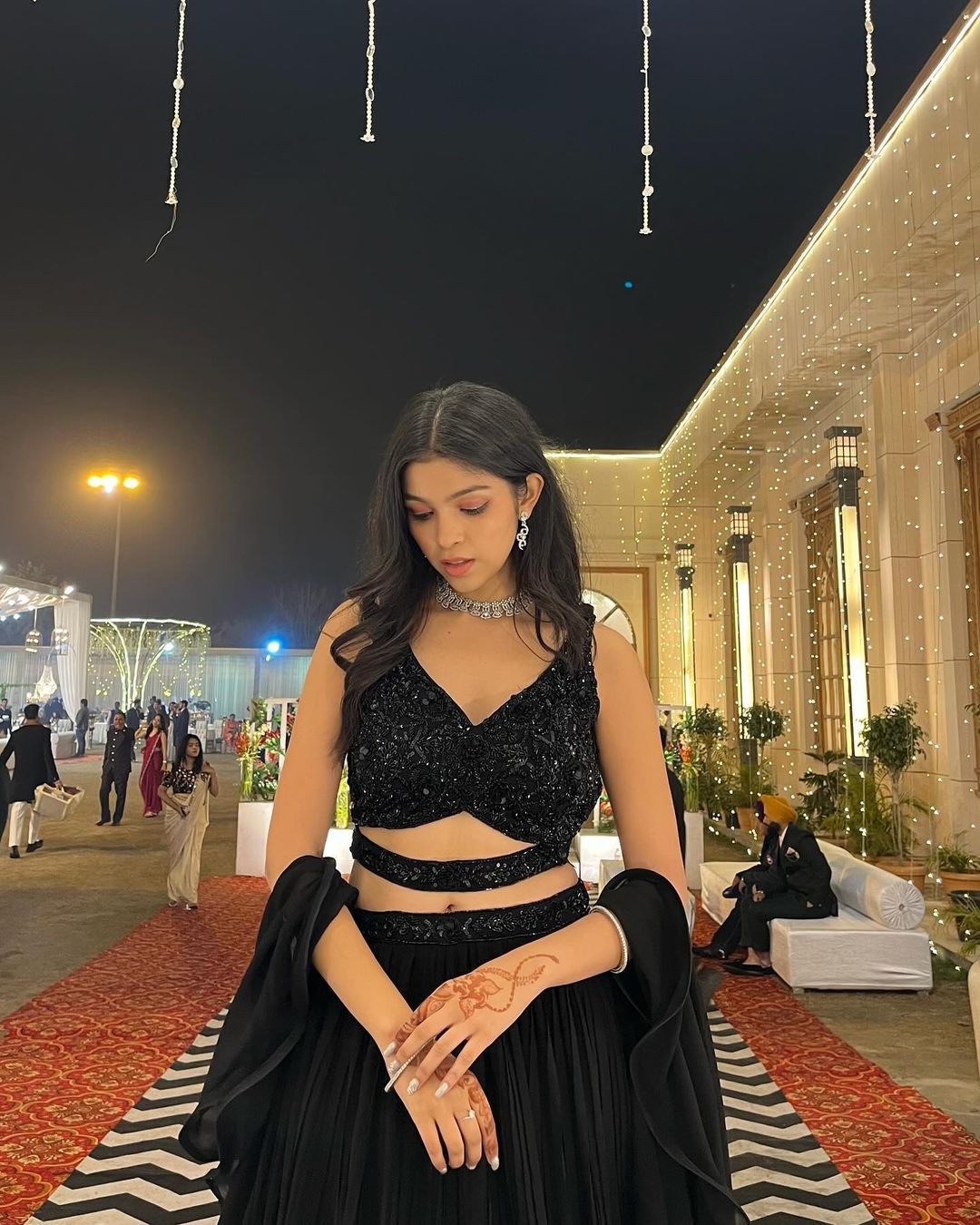 Black Swan Sparkle Lehenga Choli